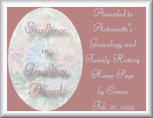 Cerene's Award