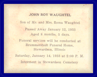 Memorial Card